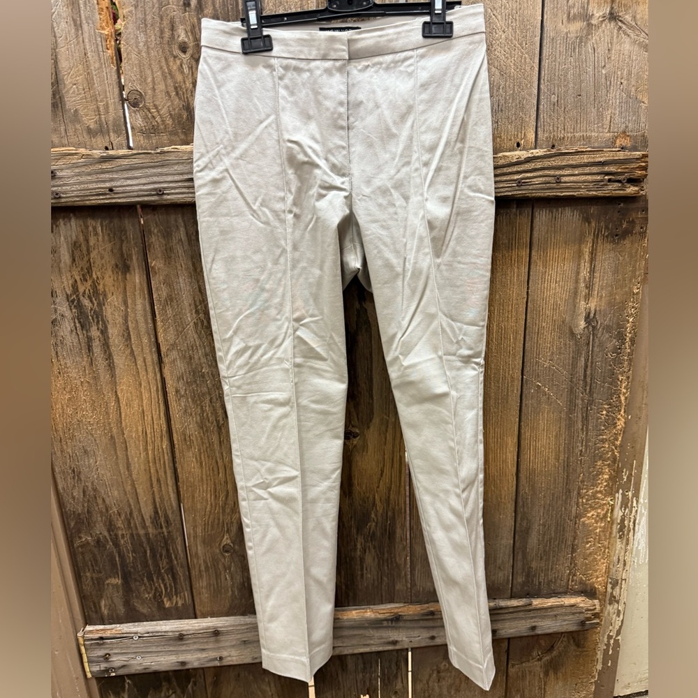 New York & Company Light Gray Chinos